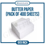 Medium Butter Paper (9x9 Inches)-(Pack of 400 Sheets) - Image 2