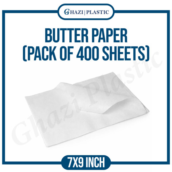 Small Butter Paper (7x9 Inches)-(Pack of 400 Sheets) - Image 2