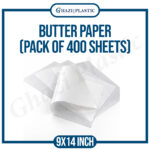 Food Grade Large Butter Paper Sheets 9x14 Inches – Karachi