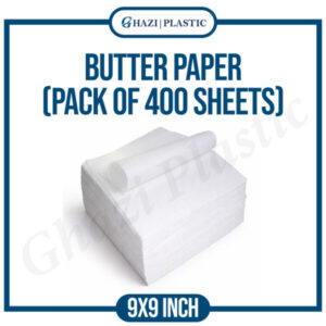 Food Grade Greaseproof Medium Butter Paper 9x9 Inches – Karachi