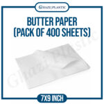 Food Grade Greaseproof Small Butter Paper 7x9 Inches – Karachi