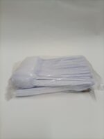 White Milky Plastic Spoon (Pack Of 100 Pc) - Image 2