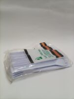 White Milky Plastic Forks (Pack Of 100 Pc) - Image 5