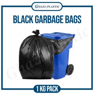Black Garbage Bags 18x24 20x30 Inches Small Medium Dustbin – Karachi