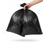 Black Garbage Bags 30x50 Inches Extra Large Industrial Kitchen Use