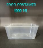 1000 ML - Microwave Disposable Food Storage Box