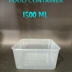 1500 ML - Microwave Disposable Food Storage Box