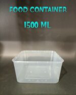 1500 ML - Microwave Disposable Food Storage Box