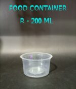 R_200 ML - Microwave Disposable Food Storage Box