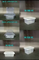 W_150 ML - Microwave Disposable Food Storage Box - Image 2