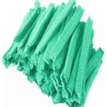 Green Disposable Elasticated Caps (Pack of 100 Pc) - Image 4