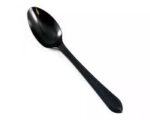 Black Plastic Spoon (Pack Of 100 Pc)