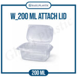 W_200 ML Attach Lid - Salad Box - Image 2