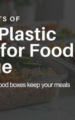 Top 5 Benefits of Using Plastic Boxes for Food Storage