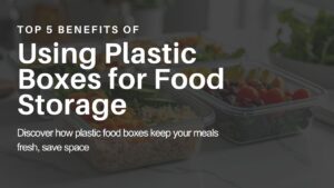 Top 5 Benefits of Using Plastic Boxes for Food Storage
