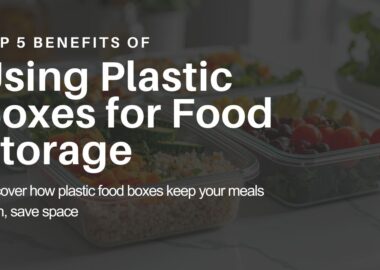 Top 5 Benefits of Using Plastic Boxes for Food Storage