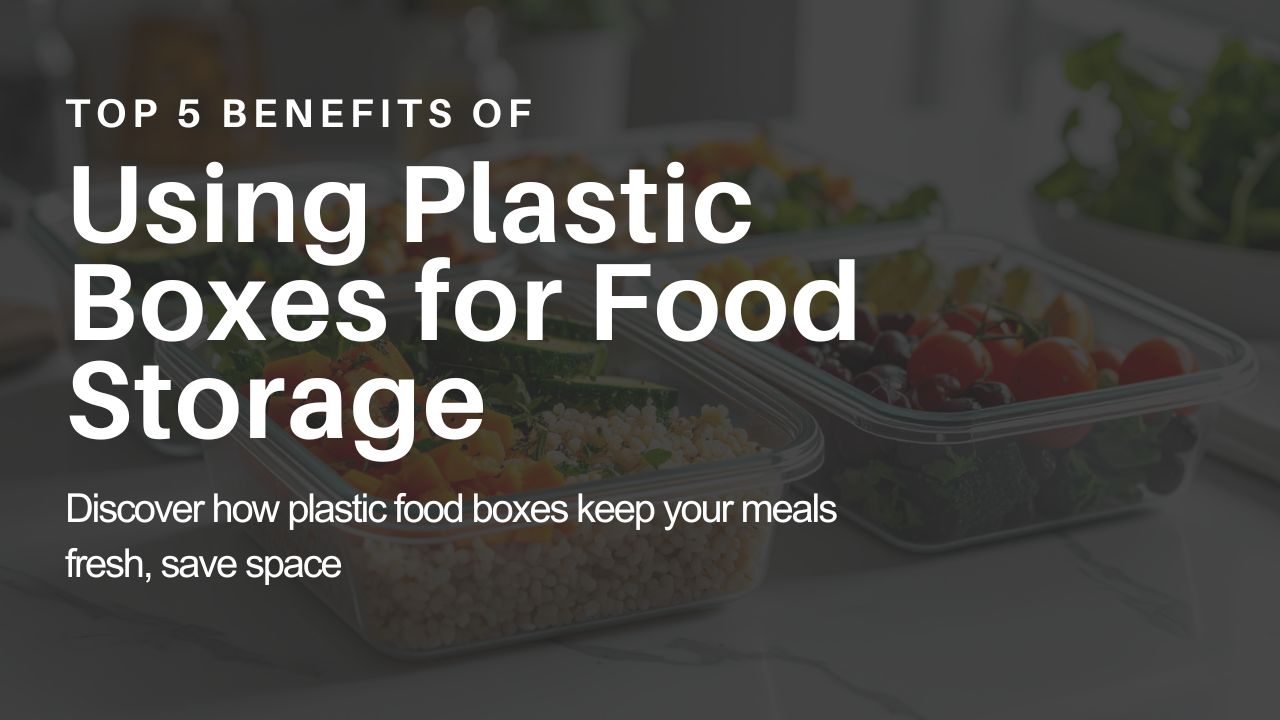 Top 5 Benefits of Using Plastic Boxes for Food Storage