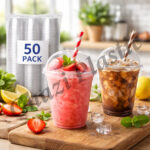 Dome Lid Disposable Glass (Pack of 50 Pc) - Image 4