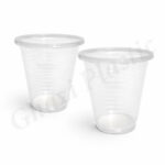 Transparent Disposable Glass (6 OZ/180 ML)-(Pack of 50 Pc) - Image 3