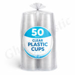Transparent Disposable Glass (6 OZ/180 ML)-(Pack of 50 Pc) - Image 5