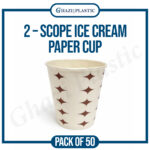 2 - Scope Ice Cream Paper Cup (Pack of 50 Pc) - Image 2
