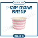 1 - Scope Ice Cream Paper Cup (Pack of 50 Pc) - Image 2