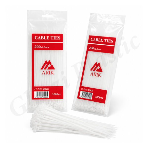 200mm Length × 2.8mm(100pcs Pack)